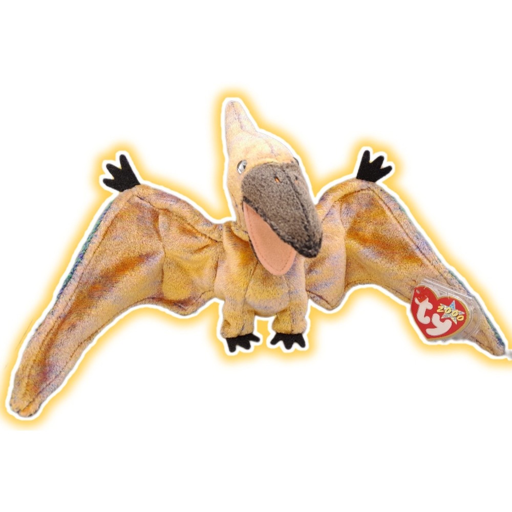 TY Beanie Baby - SWOOP the Pterodactyl (6 inch) - MWMTs Stuffed Animal Toy